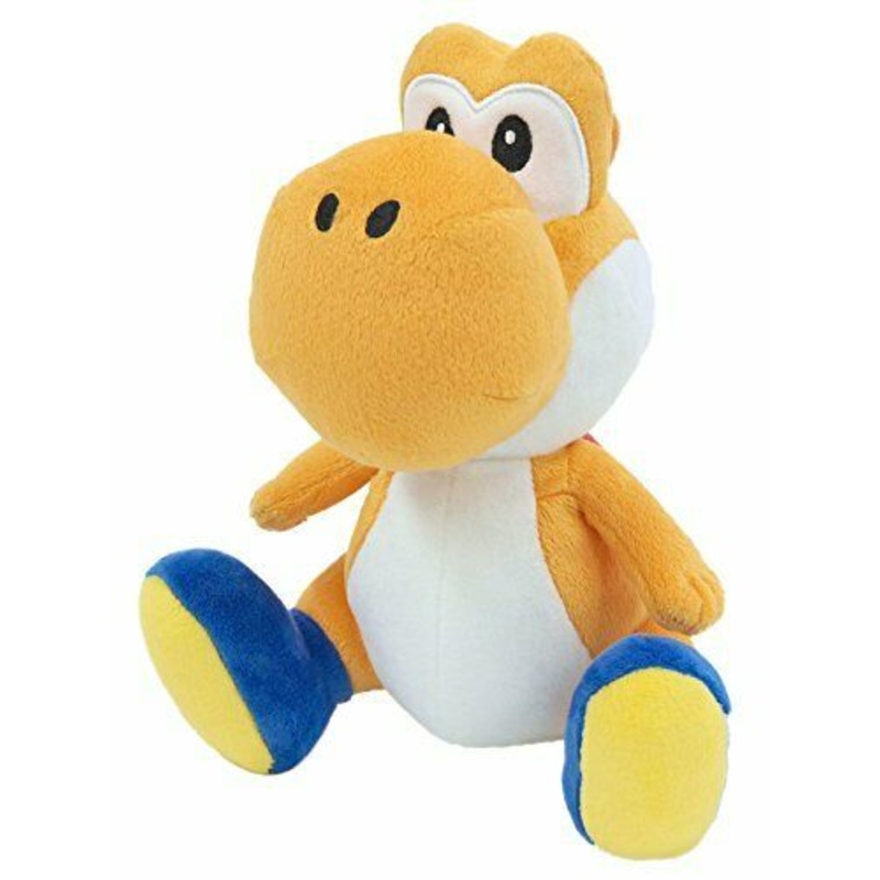 San-ei Boeki Super Mario All Star Collection Plush Orange Yoshi S