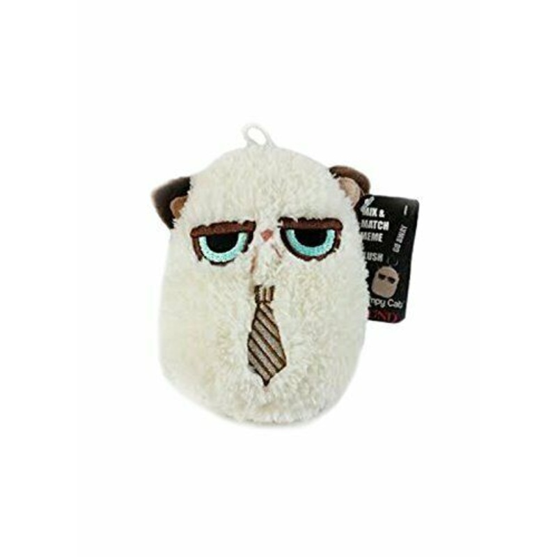 Gund Grumpy Cat Mini Plush With Tie Strap