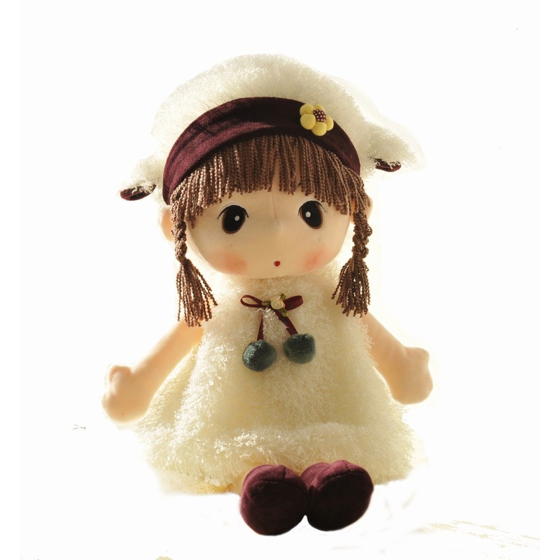 Hwd Stuffed Animal Plush Doll 60 Cm High White Color Japan Stuffed Dolls