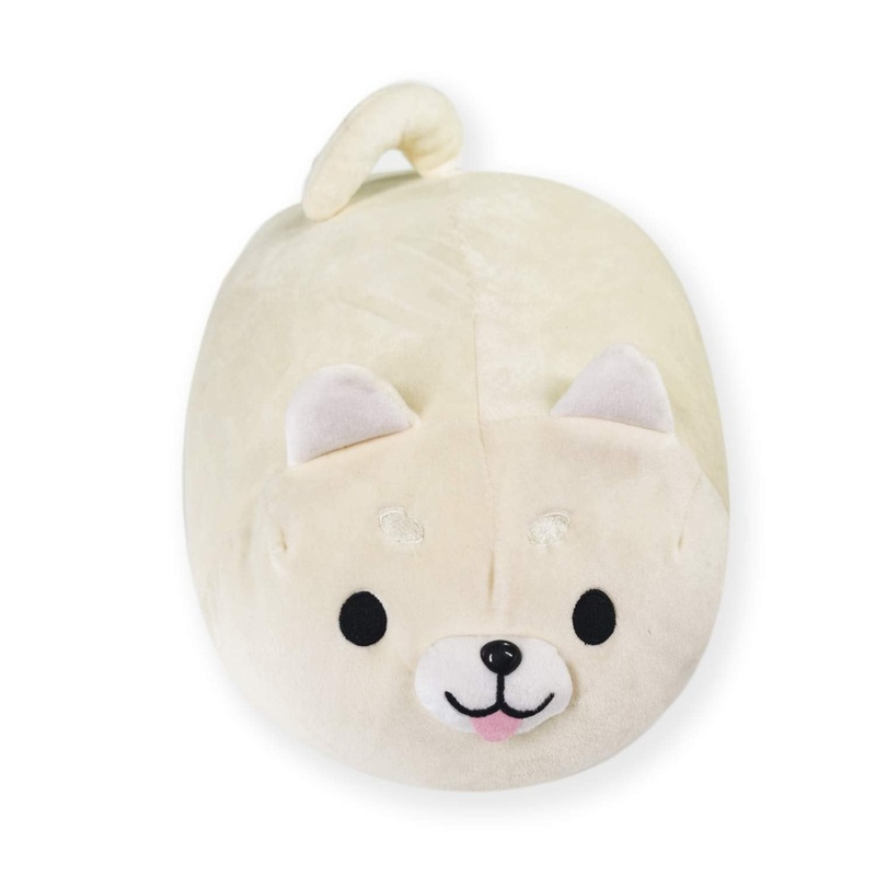 Jema Hugging Pillow Shiba Dog Beige 50cm Plush Toy And Stuffed Animal Pillow Made In Japan