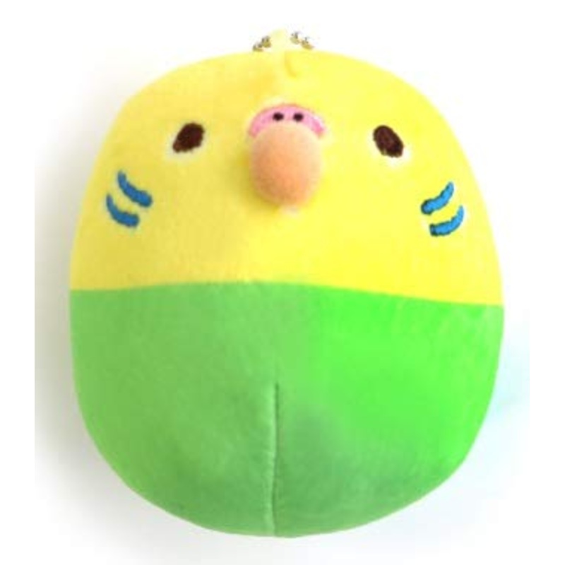 Nagomi Series Kotori No Mi Plush Budgerigar Green Small Round Plush From Japan