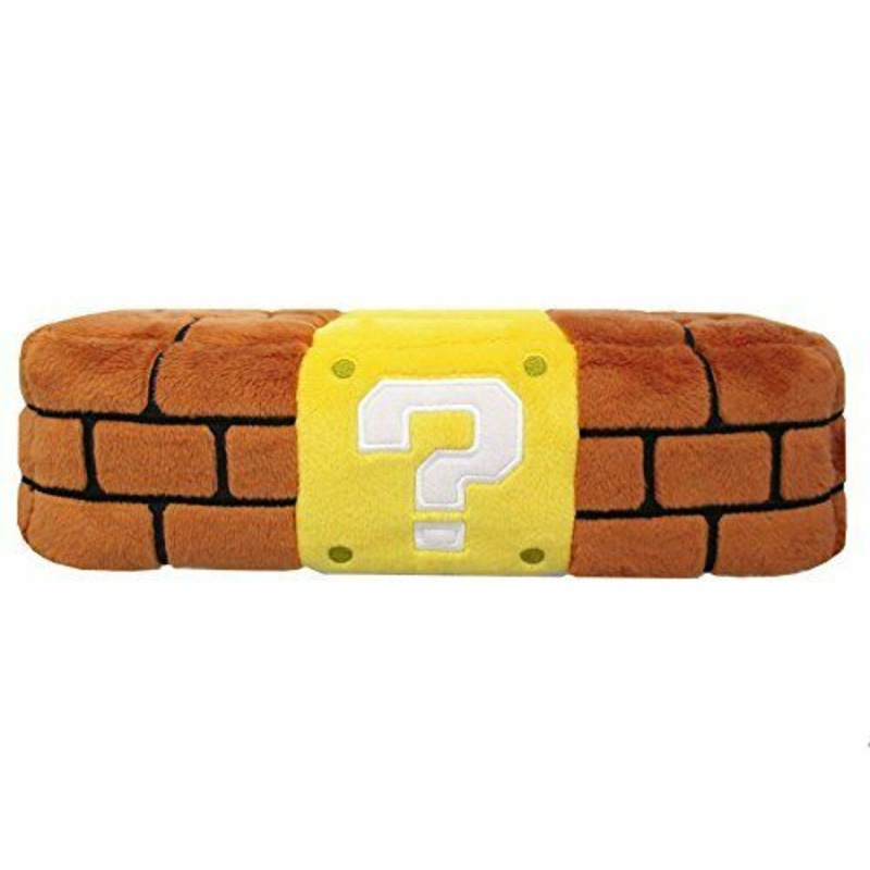 San-ei Boeki Super Mario Mz28 Plush Tissue Cover Block