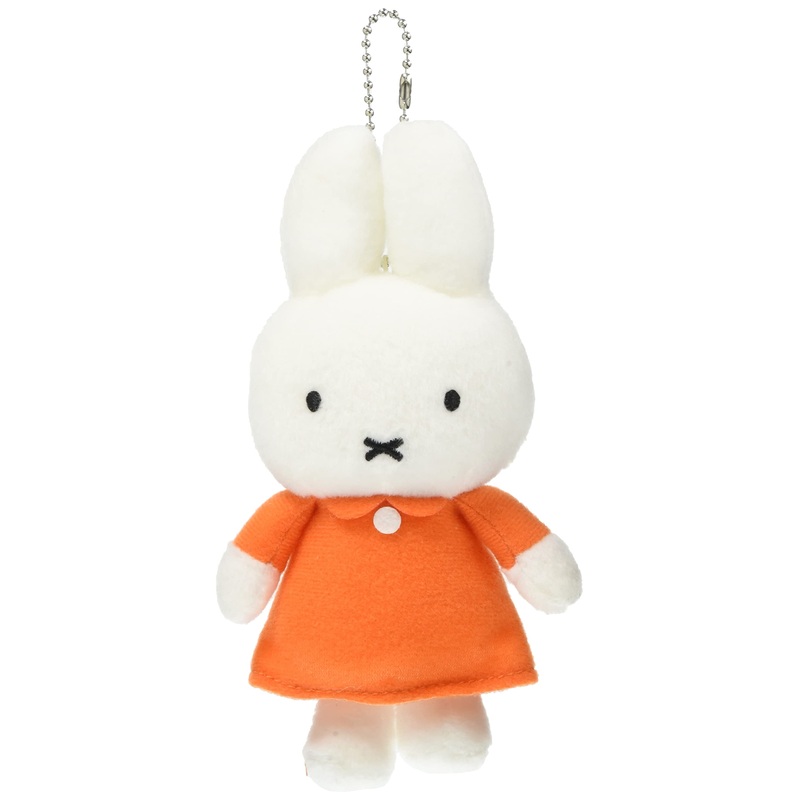Sekiguchi Miffy Keychain Mascot 601073 - Ideal Accessory for Bags and Wallets