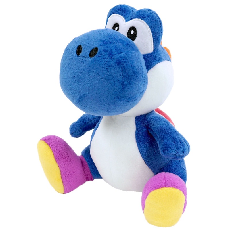 Super Mario All Star Collection Plush Doll Blue Yoshi S