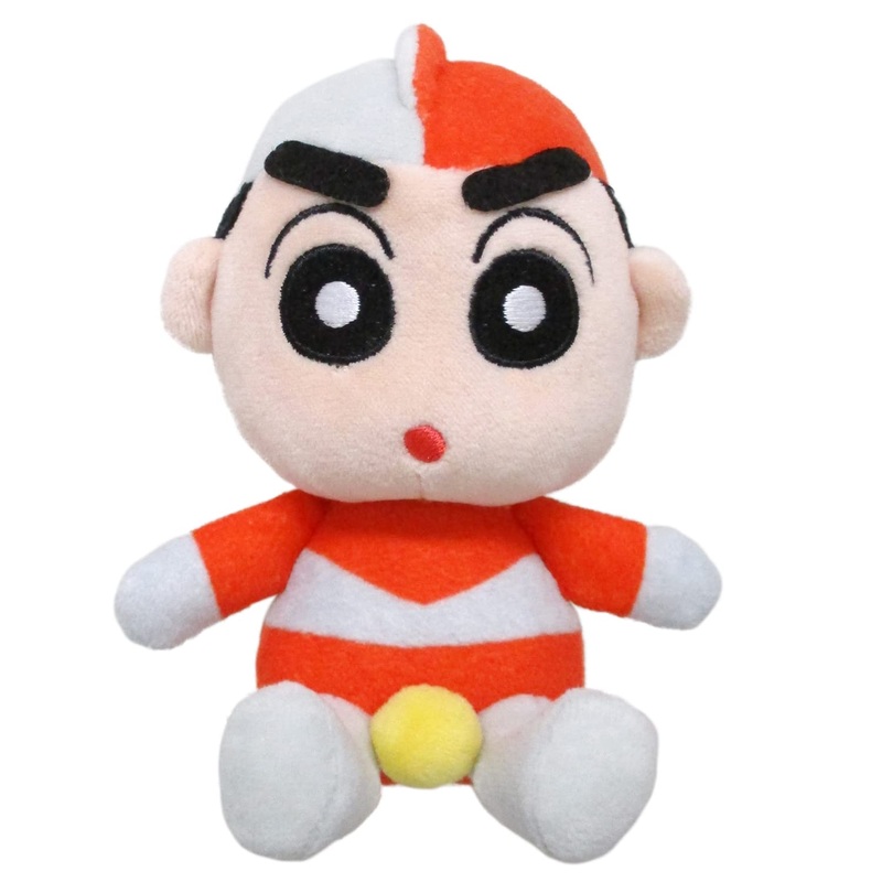SAN-EI Plush Doll Crayon Shin-Chan Shinnosuke-Man