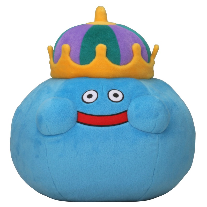SQUARE ENIX Dragon Quest Smile Slime Plush: King Slime L Size