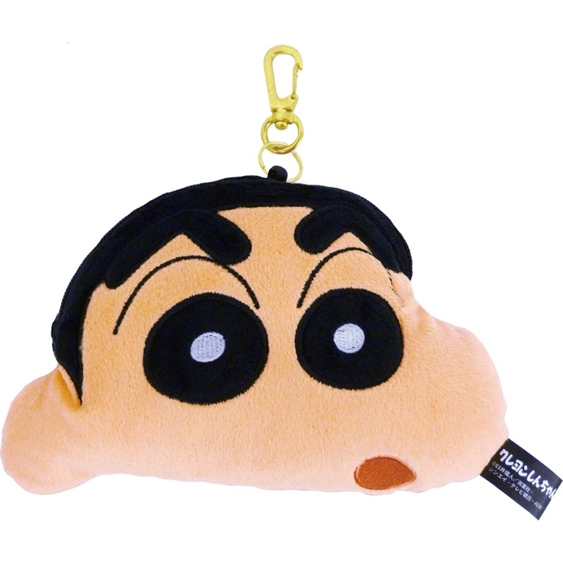 T'S FACTORY Crayon Shin-Chan Plush Pass Case Shin-Chan