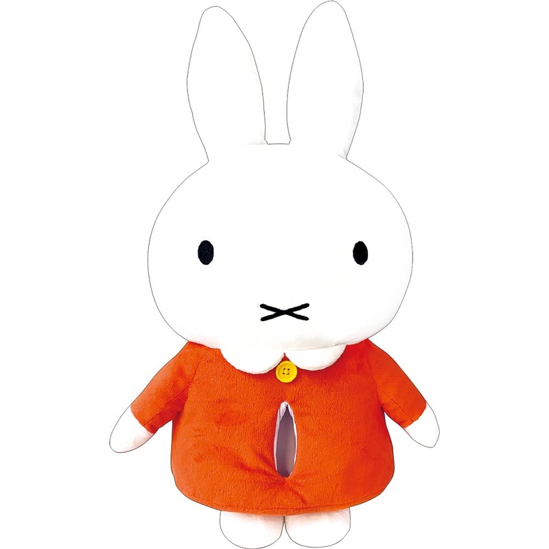 Teas Factory Miffy Plush Tissue Cover Normal Mf-5542027No Approx. H48  W27  D11Cm White