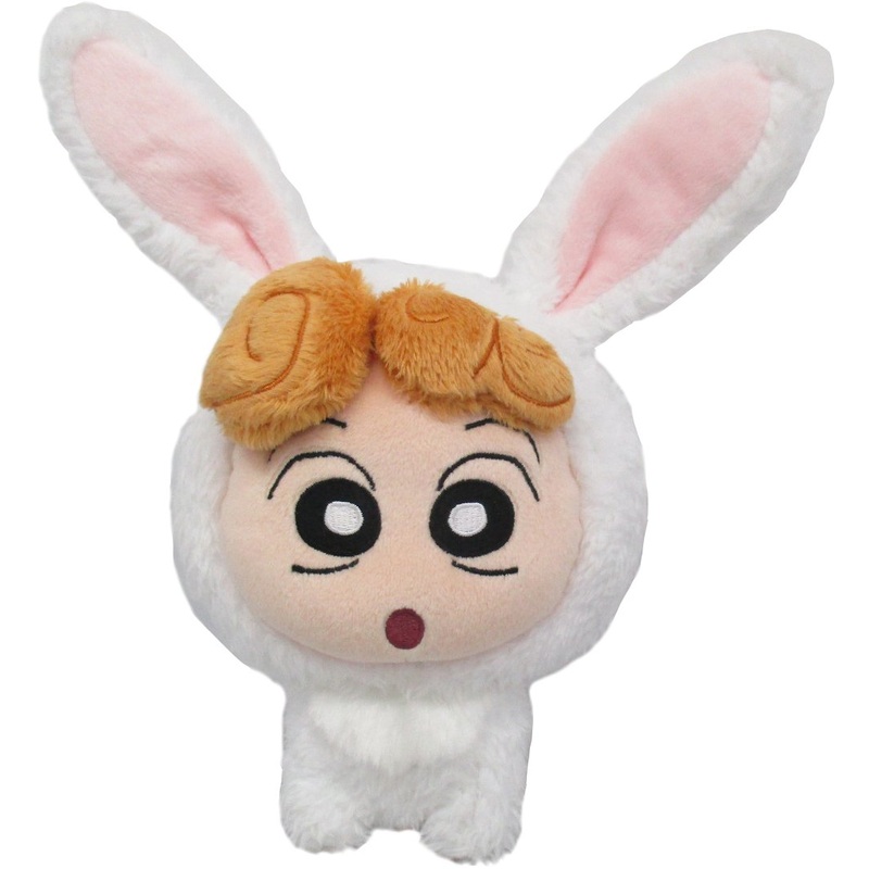 SAN-EI - Sn19 Crayon Shinchan Plush Doll Transform Himawari Rabbit Tjn