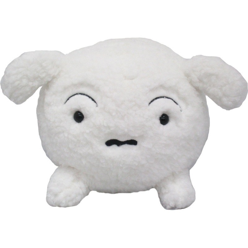 SAN-EI Sn21 Crayon Shinchan Plush Doll Shiro Cotton Candy Ver. Tjn
