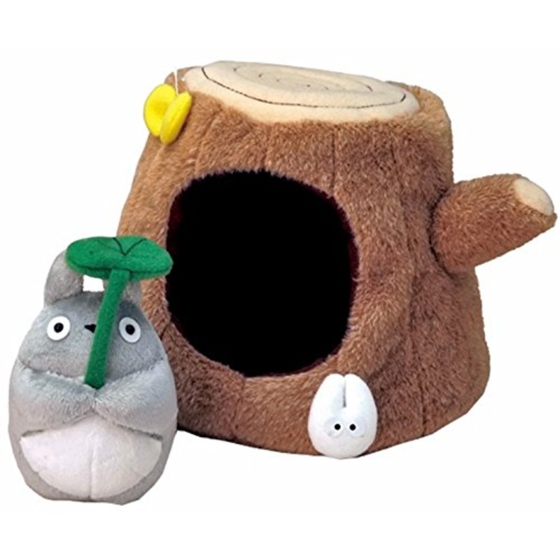SUN ARROW Plush Doll My Neighbor Totoro Totoro'S House Stump M Size Tjn