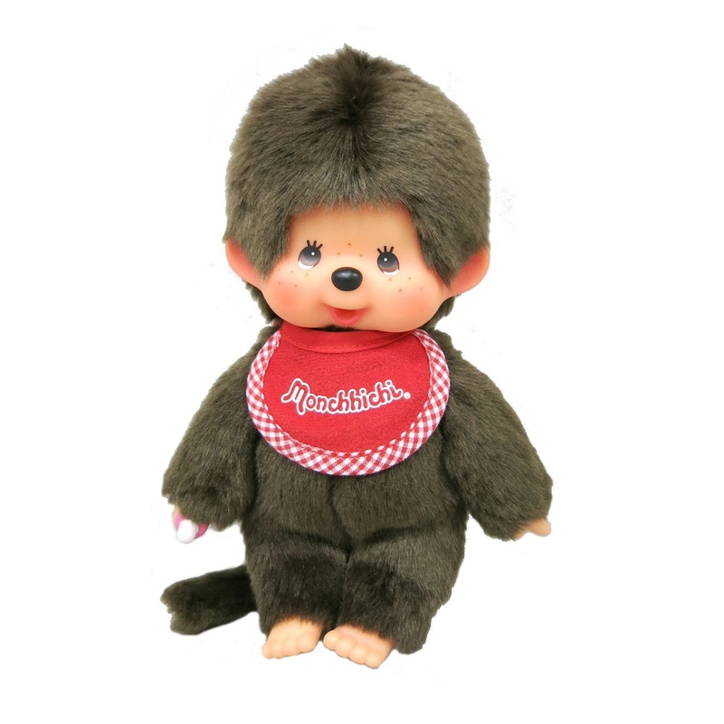 Sekiguchi Premium Standard Monchhichi S Brown Boy Plush Toy