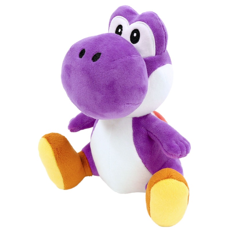 SAN-EI Super Mario All Star Collection Plush Doll Purple Yoshi S