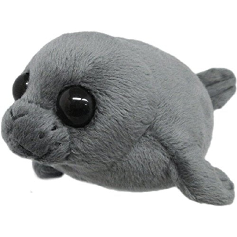 Sanei Boeki Pururun Marine Baikal Seal Plush Toy 13Cm Length Adorable Soft Stuffed