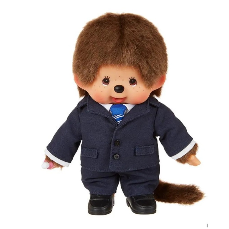 Sekiguchi Monchhichi CEO S Size 202492 - Compact High-Quality Plush Toy