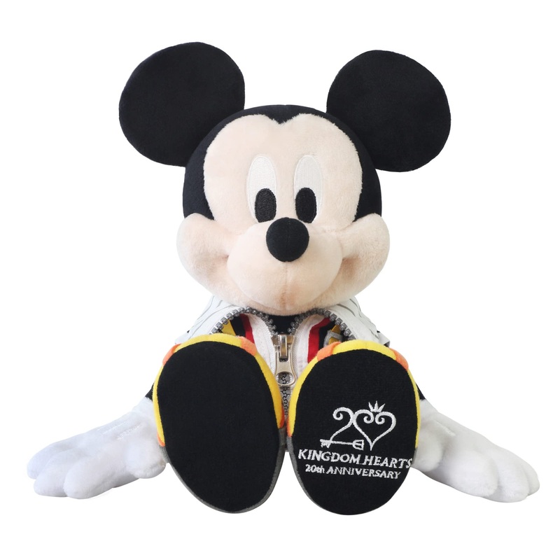 Square Enix Kingdom Hearts Plush Kh II King 20th Anniv Ver W175xD135xH275mm Polyester