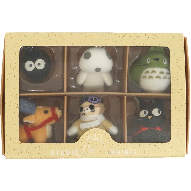 SUN ARROW Plush Mascot Key Chain Set Studio Ghibli Collection