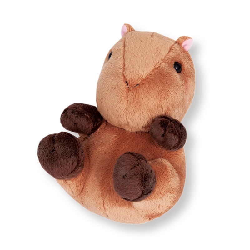 Sanei Boeki Kyunkyun Colon Capybara Plush Toy W9xD15xH11cm