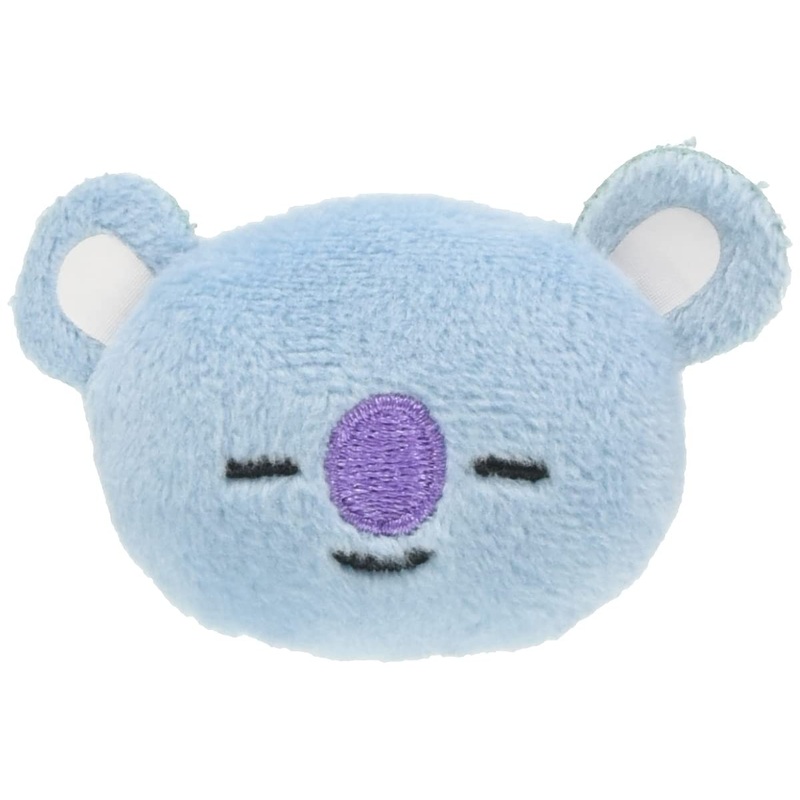 Sekiguchi BT21 Koya Plush Badge - Soft Collectible High-Quality