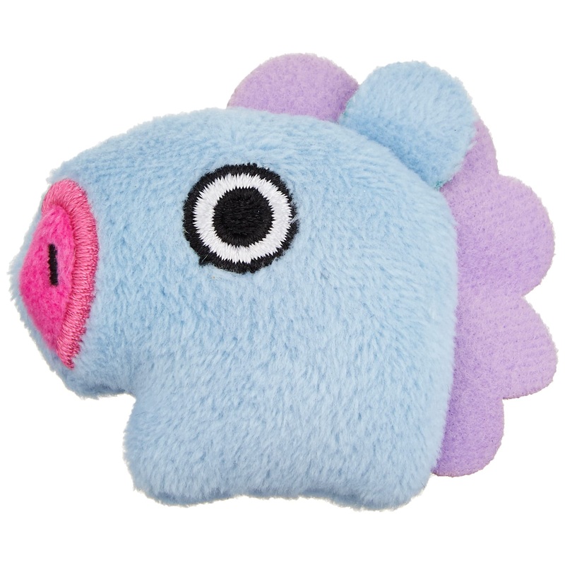 Sekiguchi BT21 Mang Plush Badge - Authentic Soft and Collectible