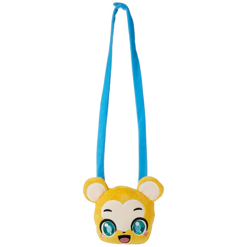 Sekiguchi Kumava Plush Face Pouch 647064 - Soft Toy Storage Accessory