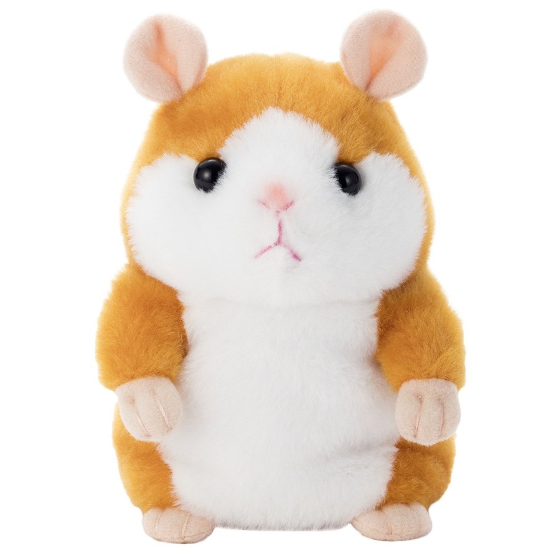 Takaratomy Arts Mimicrypet Hamster Plush Toy in Maple Brown
