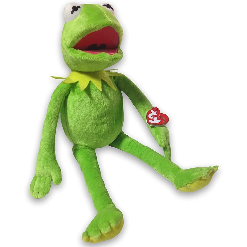 Ty Beanie Buddies Kermit 42cm Plush Doll Muppet Show Sesame St