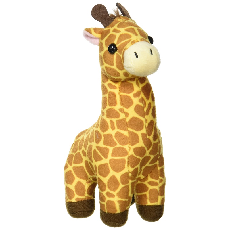 Sanei Boeki Original Giraffe Plush Toy 17cm - Cute Jiggly Animal Soft Toy