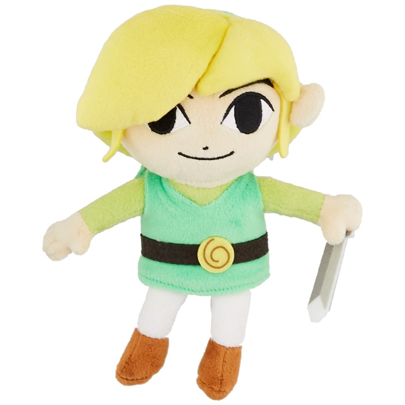 Sanei Boeki The Legend Of Zelda Link Wind Waker Figure 20cm Plush Toy