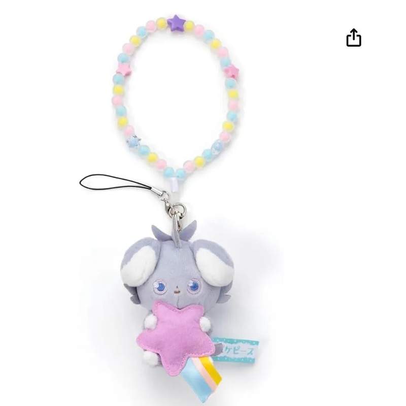 Pokemon Center Poke Piece Plush Strap Starry Sky Nyaspur Edition