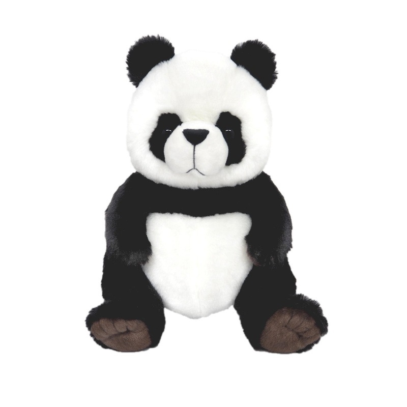 Sanei Boeki Moffly Medium Sitting Panda Plush Toy 12 Inches
