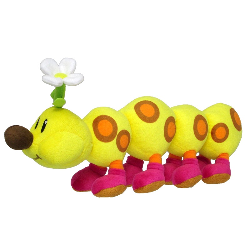 Sanei Boeki Super Mario All Star Collection Hanachan Plush Toy 14cm