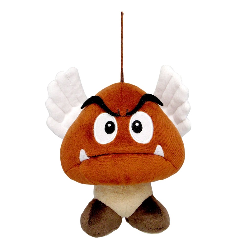 Sanei Boeki Super Mario All Star Patakuriboh Plush Toy 15cm x 13cm x 13.5cm