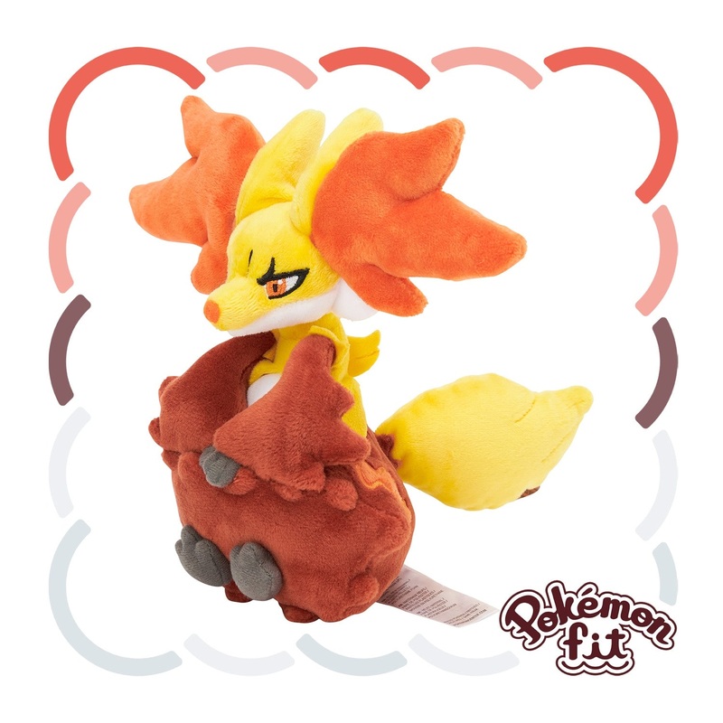 Pokemon Center 655 Mafoxy Plush Toy - Pokmon Fit Collection