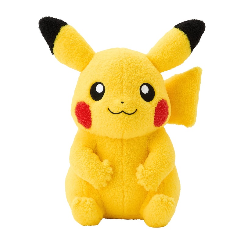 Pokemon Center Classic Plush Pikachu Doll - Original Boa Design from Japan