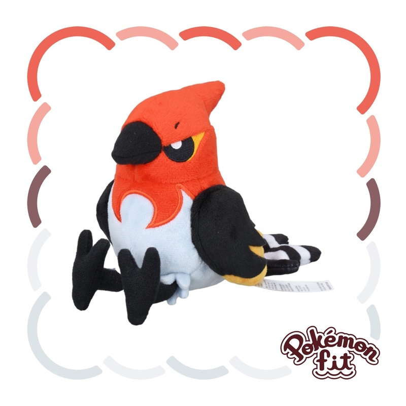 Pokemon Center Hinoyakoma Plush Toy - 662 Pokmon Fit Collectible
