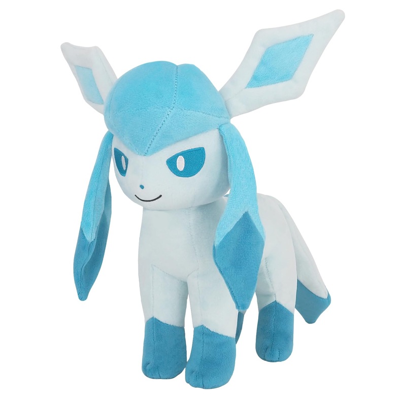 Sanei Boeki Pokemon All Star Plush Doll Glaceon M Japan Official Edition
