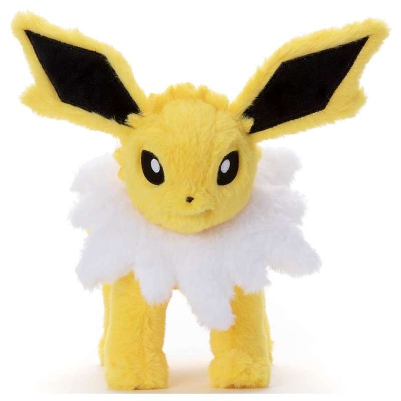 Takara Tomy Arts Pokemon Jolteon Plush Doll S Japan Official Kuta Kuta Tatta