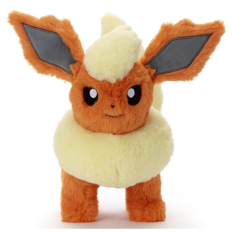 Takara Tomy Arts Pokemon Plush Doll S Flareon Japan Official Collectible