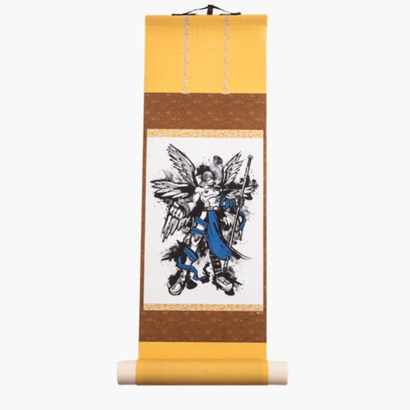 Angemon Mini Hanging Scroll - Digimon Adventure