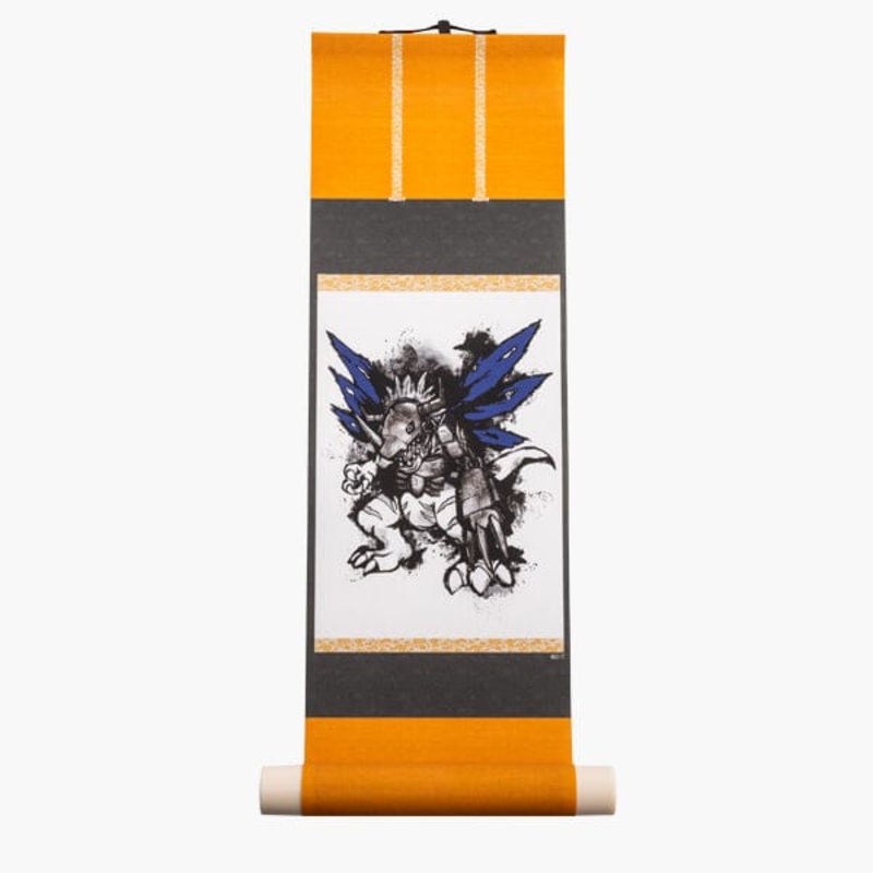 MetalGreymon Mini Hanging Scroll - Digimon Adventure