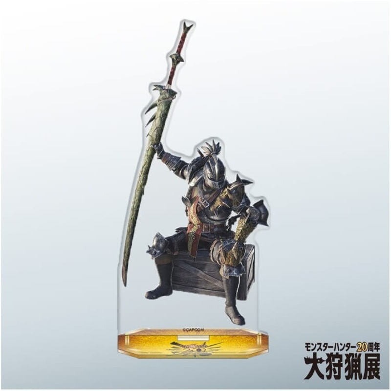 Sword Master Hunter Acrylic Stand - Monster Hunter 20th Anniversary