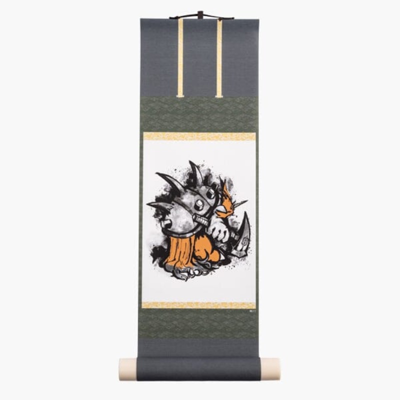 Zudomon Mini Hanging Scroll - Digimon Adventure
