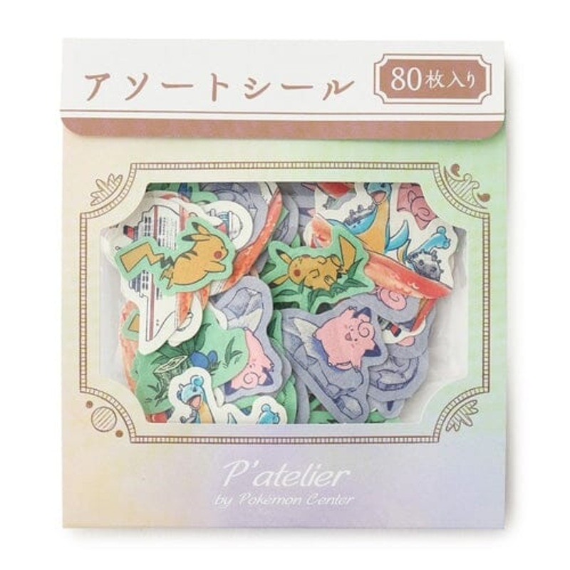 Assorted Stickers - P'atelier by Pokmon Center