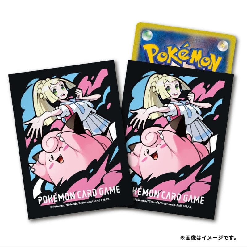 Card Sleeves Lillie & Clefairy - Pokmon Card Game