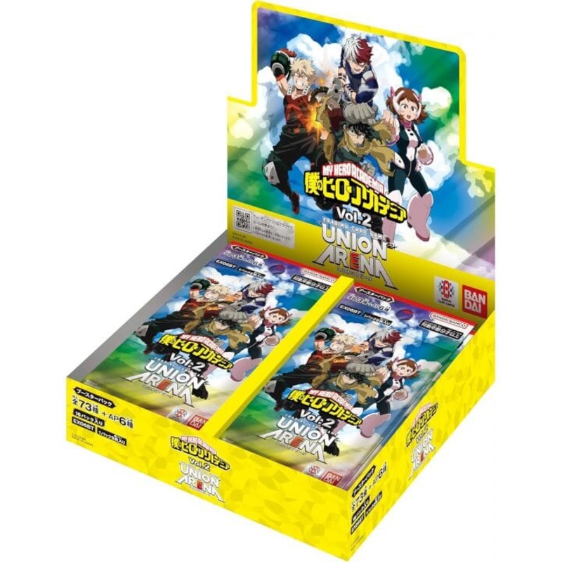Booster BOX My Hero Academia Vol.2 EX06BT - UNION ARENA Trading Card Game