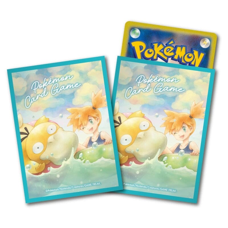 Card Sleeves Misty & Psyduck - Pokmon Card Game