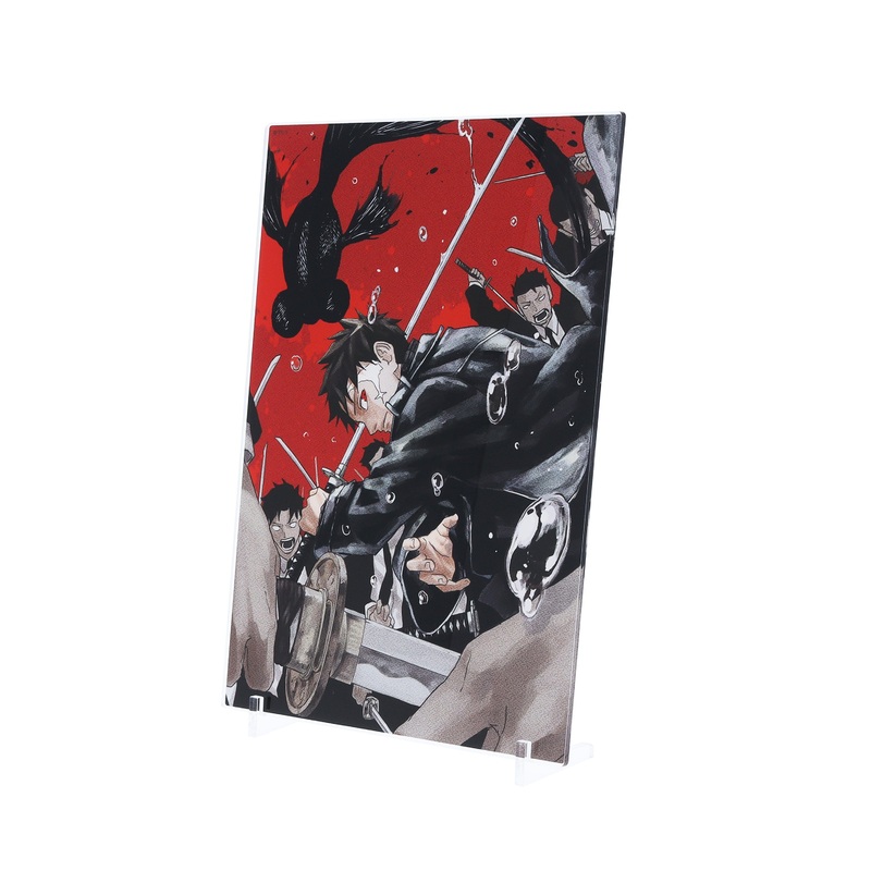 Chihiro Rokuhira "Things To Be Done" Acrylic Art (Foil-embellished) - Kagurabachi