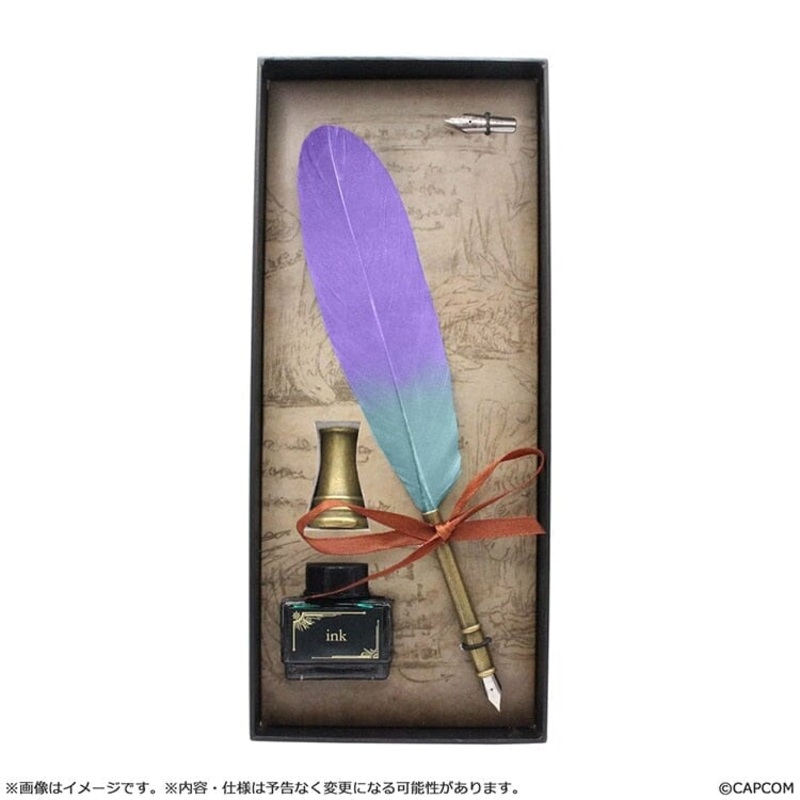 Seikret Feather Quill Pen - Monster Hunter Wilds