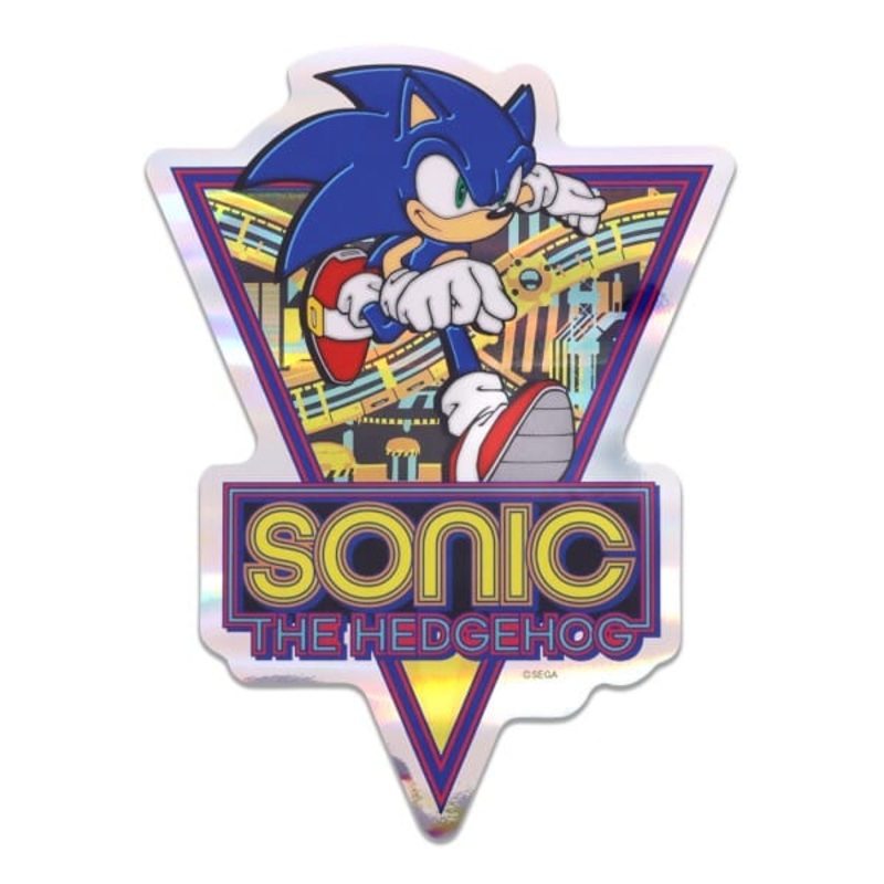 SONIC(RUNNING) Prism Travel Sticker (5) - Sonic the Hedgehog